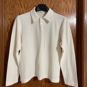 Perry Ellis long sleeve polo shirt